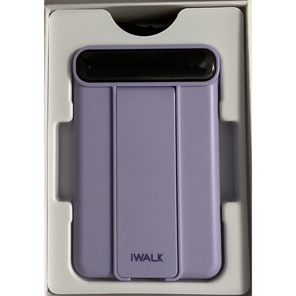 iWALK Magnetic Power Bank Adjustable Stand Purple Powerstand iPhone Prop NIB - Picture 7 of 9